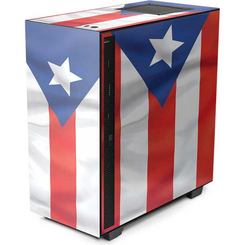 Puerto Rico Flag NZXT H510 Compact ATX Mid-Tower Case Skin